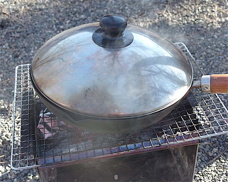 炒め鍋で作る燻製